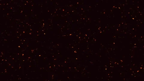 Abstract lights black background animation gold color lighting loop animation Stock Footage 273834176