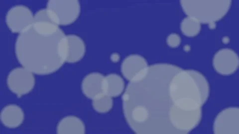 Abstract lights on blue background, 3d animation loop Stock Footage 131509238