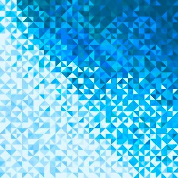 Abstract Lights Blue White Winter Sky or Snow Background Stock Illustration