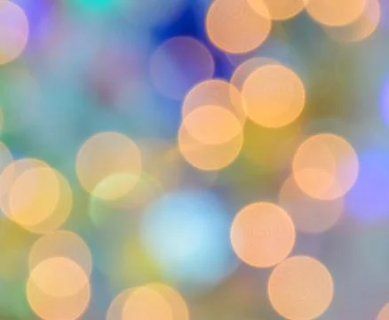 Abstract lights bokeh background Stock Photos