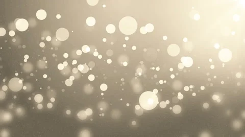 Abstract Lights Bokeh Gold Background. Stock Footage