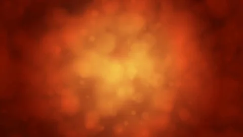 Abstract lights bokeh on a orange background Stock Footage 70151618