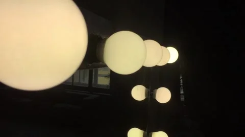 Abstract lights in the dark background Stock Footage 62876480