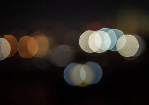 Abstract lights in the dark Stock Photos