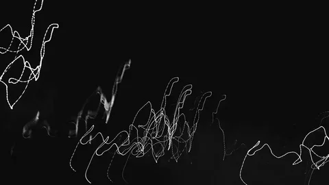 Abstract lights hyper lapse Stock Footage 76787315