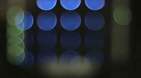 Abstract lights on network server. Stock Footage 50027097