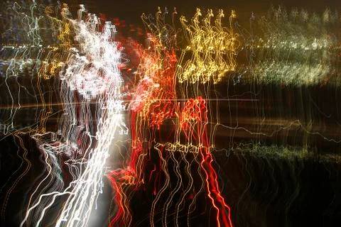Abstract lights Foto stock