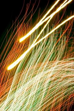 Abstract lights Foto stock