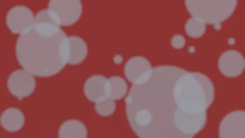 Abstract lights on red background, 3d animation loop Stock Footage 131509248