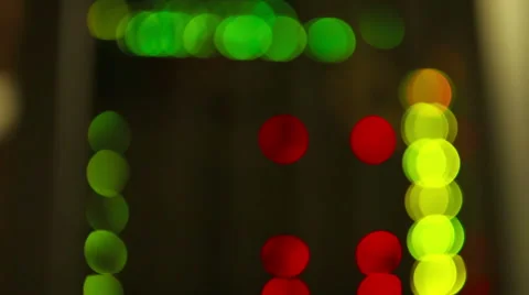 Abstract lights of server. Stock Footage 58123667