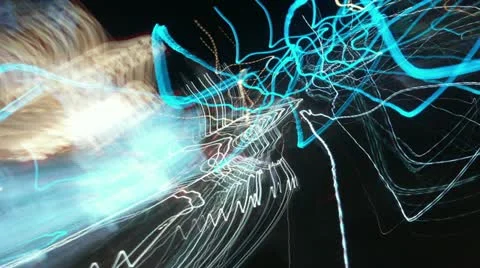 Abstract lights timelapse Stock-Footage 11585653