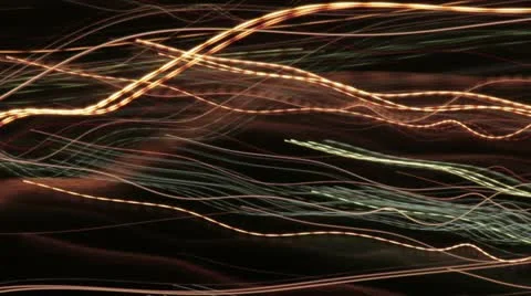 Abstract lights timelapse Vídeo Stock 11586787