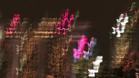 Abstract lights timelapse Video stock 11605749