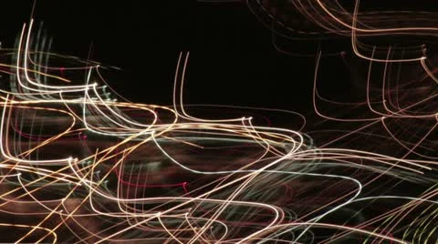 Abstract lights timelapse Video stock 11605758