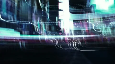 Abstract lights timelapse Video stock 11607589