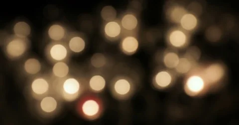 Abstract lights. Waving Candle Particles, this clip might resemble out-of-focus Stock Footage 75551379