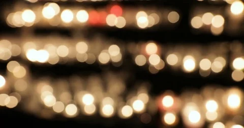 Abstract lights. Waving Candle Particles, this clip might resemble out-of-focus Stock Footage 75551867