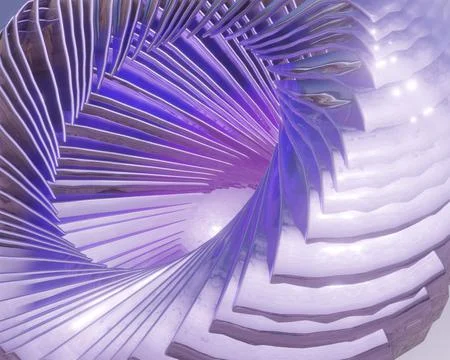 Abstract lilac background for use in design, 3d rendering. Stock Illustration