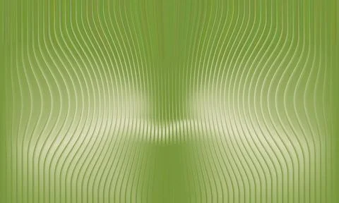 Abstract lime green background with flowing vertical wavy lines and soft gr.. 스톡 일러스트