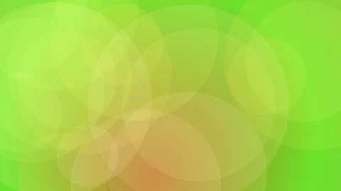 Abstract Lime Green Bokeh Background with Soft Overlapping Circles and Ethe.. Stock Illustration