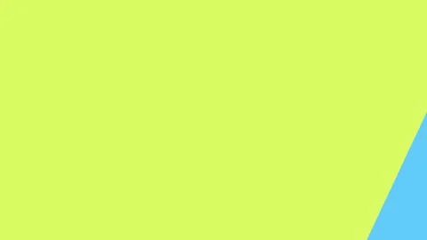 Abstract lime green rectangle with a blue diagonal accent on the right bottom Ilustración de archivo