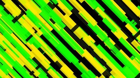 Abstract lime green yellow diagonal geometric pattern イラスト素材