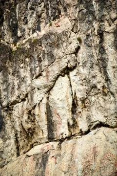 Abstract limestone block Stock Photos
