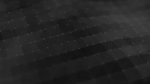 Abstract line and dot technological technical background black Vídeos de archivo 74816761