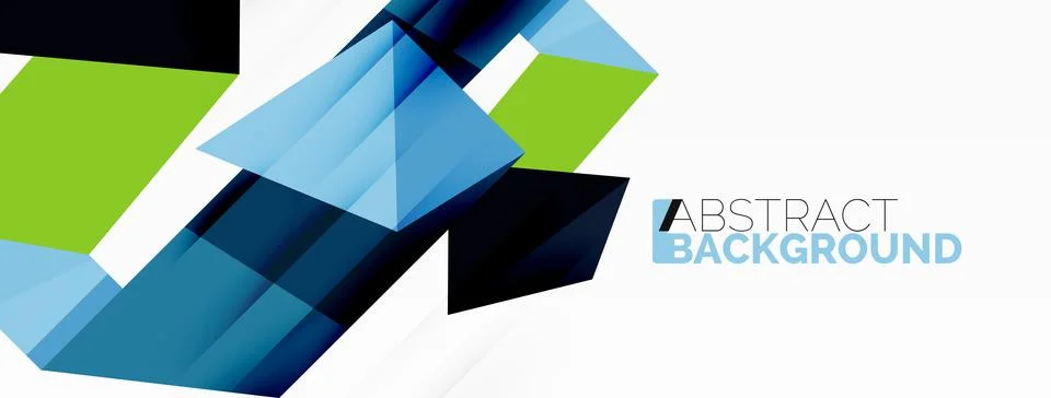 Abstract line and triangle background. Creative geometric abstract backdrop Stock Illustration