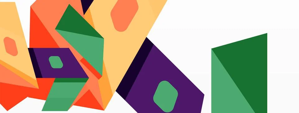 Abstract line and triangle background. Creative geometric abstract backdrop Stock Illustration