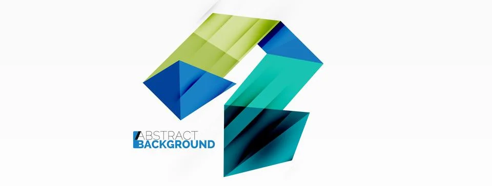 Abstract line and triangle background. Creative geometric abstract backdrop Stock Illustration