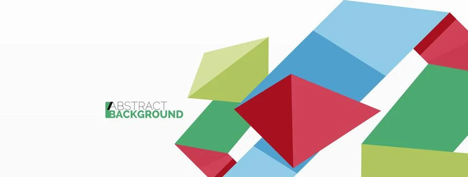 Abstract line and triangle background. Creative geometric abstract backdrop Stock Illustration