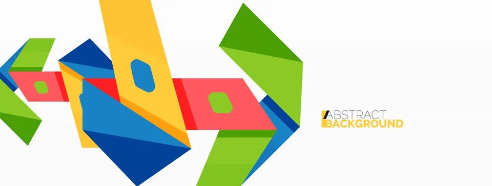 Abstract line and triangle background. Creative geometric abstract backdrop Stock Illustration
