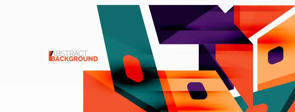 Abstract line and triangle background. Creative geometric abstract backdrop イラスト素材