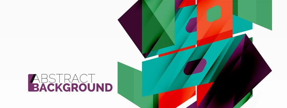 Abstract line and triangle background. Creative geometric abstract backdrop Illustrazione stock