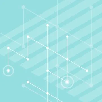 Abstract line and triangular design Illustrazione stock