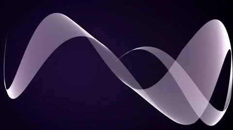 Abstract line animation motion background loop purple white Video stock 63968688