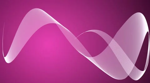 Abstract line animation motion background loop pink white Stock Footage 63972082