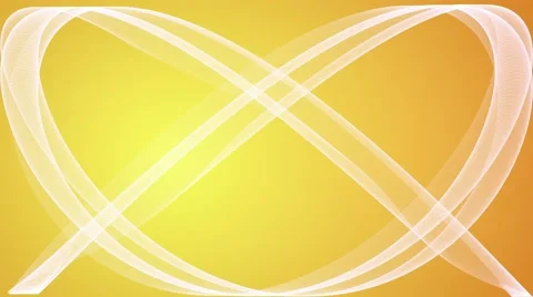 Abstract line animation motion background loop yellow white Stock Footage 63973770