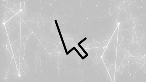 Abstract line animation over network of connections and data points 스톡 동영상 304192118