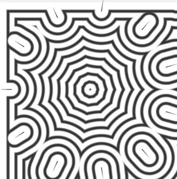 Abstract Line Art Figure Inspired Vector Multi Unique Minimal Abstract Text.. Illustrazione stock