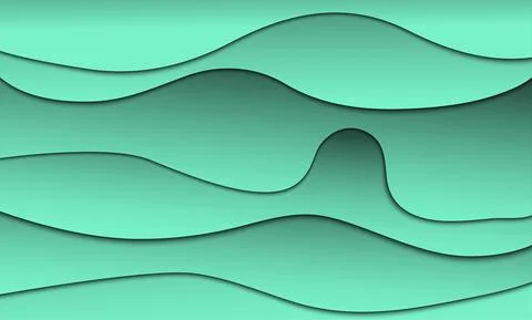 Abstract line art pattern background colorAqua Menthe,green vector desing. Illustration