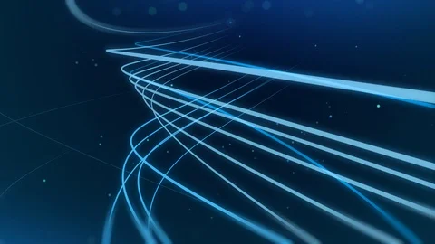 Abstract line background animation with particle shiny glitter effect Stock Footage 89402802