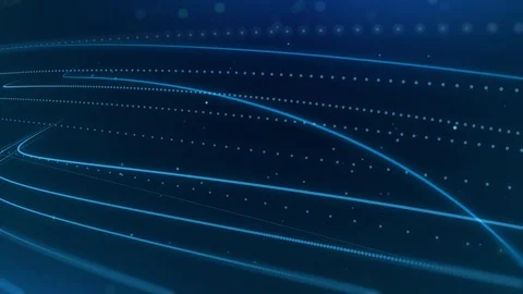 Abstract line background animation with particle shiny glitter effect Stock Footage 89416077