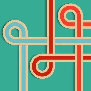 Abstract line background. Stock Illustration