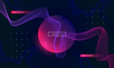 Abstract line background Stock Illustration
