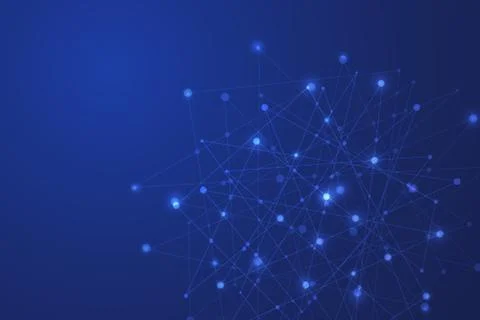 Abstract Line Background .Vector Illustrator. Connection Concept. Data Concept Stock Illustration