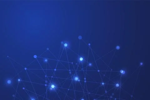 Abstract Line Background .Vector Illustrator. Connection Concept. Data Concept Stock Illustration