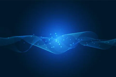 Abstract Line Background .Vector Illustrator. Connection Concept. Data Concept Stock Illustration