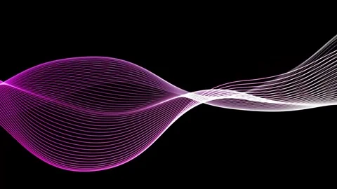 Abstract Line Background Video, Seamless Loop Animation Video stock 309726509